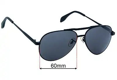 William Painter The Hughes Replacement Lenses 60mm wide 