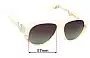 Sunglass Fix Replacement Lenses for Messy Weekend Mick - 57mm Wide 