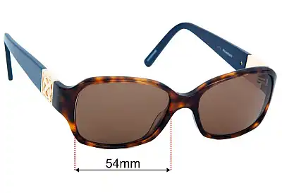 Oroton  Jacinta Replacement Lenses 54mm wide 