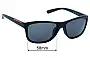Sunglass Fix Ersatzgläser für Prada SPS12U - 58mm Wide 
