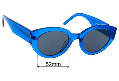 Akila By Vashtie Abstract Replacement Lenses 52mm wide 