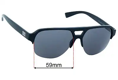 Armani Exchange AX 4056S Ersatzgläser 59mm wide 