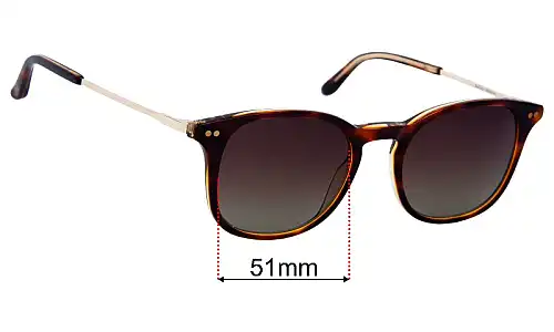 Bailey Nelson  Homer Replacement Lenses 51mm wide 