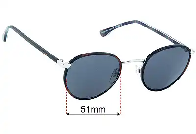 Barbour Barbour 07 Replacement Lenses 51mm wide 