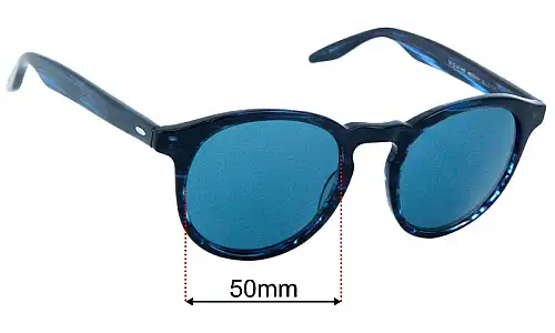 Barton Perreira Goodman Replacement Lenses 50mm wide 