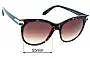 Sunglass Fix Replacement Lenses for Bvlgari 8185-B - 55mm Wide 