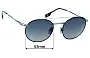 Sunglass Fix Replacement Lenses for Burberry B 3109 - 56mm Wide 