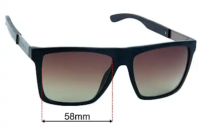 Chilli Beans OC.CL.4793 Lentes de Repuesto 58mm wide 