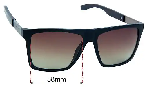 Chilli Beans OC.CL.4793 Lentes de Repuesto 58mm wide 
