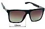 Sunglass Fix Lentes de Repuesto para Chilli Beans OC.CL.4793 - 58mm Wide 
