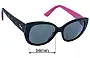 Sunglass Fix Replacement Lenses for Christian Dior Lady 1R - 56mm Wide 
