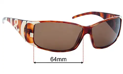 Dolce & Gabbana DG2210 Replacement Lenses 64mm wide 