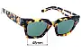 Sunglass Fix Verres de Remplacement pour Dolce & Gabbana DG4413 - 48mm Wide 