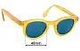 Sunglass Fix Replacement Lenses for Illesteva  Murdoch - 48mm Wide 