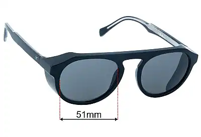 I-SEA Ivan Florence Replacement Lenses 51mm wide 