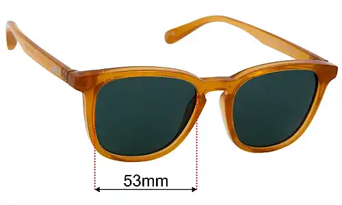 Local Supply Syd 2 Replacement Lenses 53mm wide 