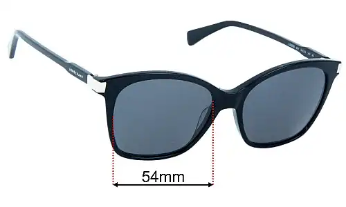 Longchamp LO625S Replacement Lenses 54mm wide 