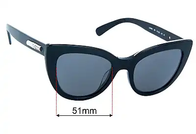 Longchamp LO686S Ersatzgläser 51mm wide 