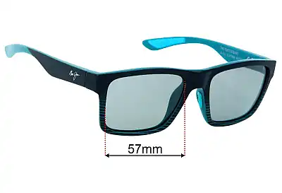 Maui Jim MJ897 The Flats Ersatzgläser 57mm wide 