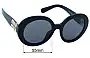 Sunglass Fix Replacement Lenses for Miu Miu SMU11Y - 55mm Wide 