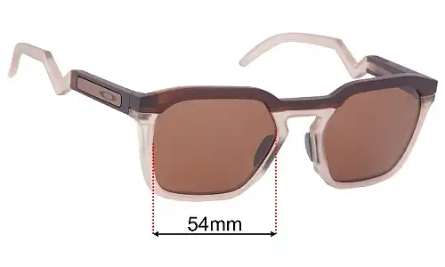 Oakley HSTN SQ OO9533 Replacement Lenses 54mm wide 