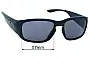 Sunglass Fix Replacement Lenses for Oakley Tourniquet OO9521 - 57mm Wide 