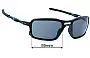 Sunglass Fix Verres de Remplacement pour Oakley Triggerman OO9266 - 59mm Wide 