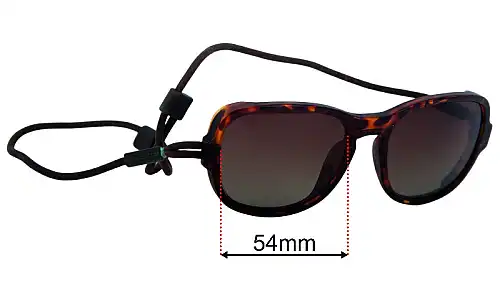 Ombraz Teton Replacement Lenses 54mm wide 
