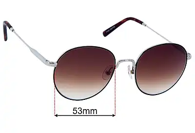 Oscar Wylee Kato Replacement Lenses 53mm wide 
