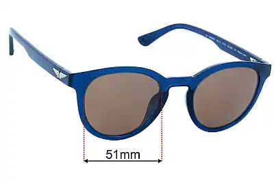 Police Ocean 2 SPLF16 Replacement Lenses 51mm wide 