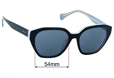 Ralph Lauren RA 5315U Replacement Lenses 54mm wide 