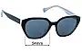 Sunglass Fix Verres de Remplacement pour Ralph Lauren RA 5315U - 54mm Wide 