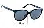 Sunglass Fix Verres de Remplacement pour Ray-Ban RB4378-F (Low Bridge Fit) - 54mm Wide 