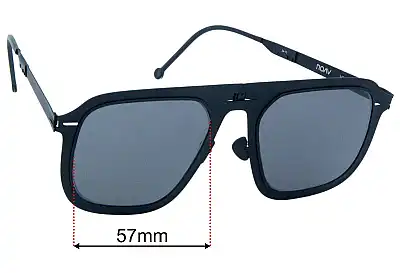ROAV  Virgil Verres de Remplacement 57mm wide 