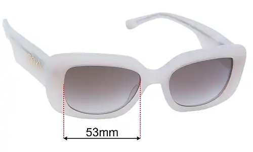 Roxy Sun Rx 03 Replacement Lenses 53mm wide 