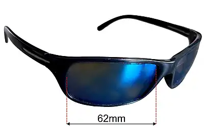 Serengeti Pisa Replacement Lenses 62mm wide 