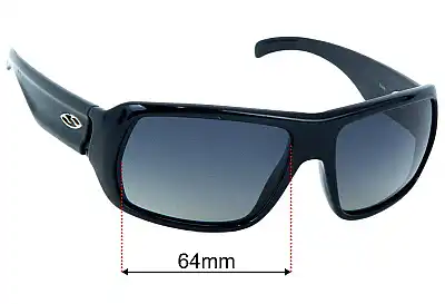 Smith Vanguard Replacement Lenses 64mm wide 