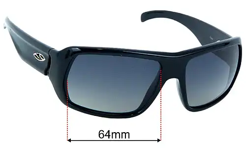 Smith Vanguard Replacement Lenses 64mm wide 