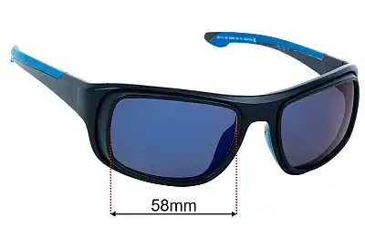 Specsavers Dubbo Sun Rx Replacement Lenses 58mm wide 