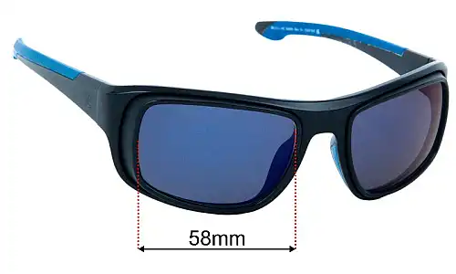 Specsavers Dubbo Sun Rx Replacement Lenses 58mm wide 