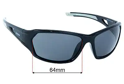 Timberland TU00022 Replacement Lenses 64mm wide 