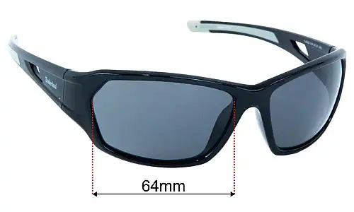 Timberland TU00022 Replacement Lenses 64mm wide 