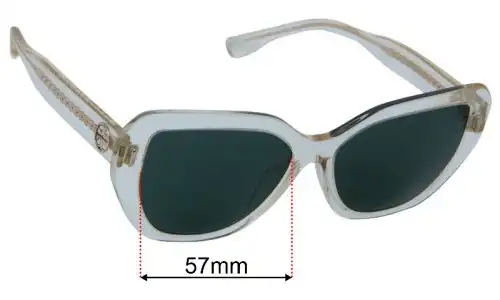 Tory Burch TY7194F Replacement Lenses 57mm wide 