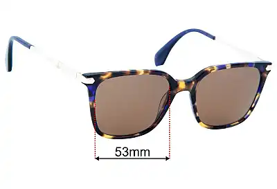 Vivienne Westwood 01 Replacement Lenses 53mm wide 