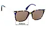 Sunglass Fix Lentes de Repuesto para Vivienne Westwood 01 - 53mm Wide 