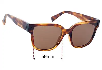 Von Zipper Stranz Replacement Lenses 59mm wide 