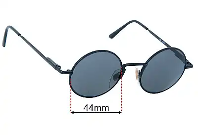 Vuarnet Pouilloux 052 Lentes de Repuesto 44mm wide 
