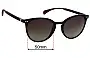 Sunglass Fix Lentes de Repuesto para Vulk Eyewear Le Groupie - 50mm Wide 