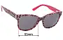 Sunglass Fix Replacement Lenses for Alex Perry AP Sun Rx 33 - 53mm Wide 