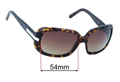 Burberry B 4024 Replacement Lenses 54mm wide 